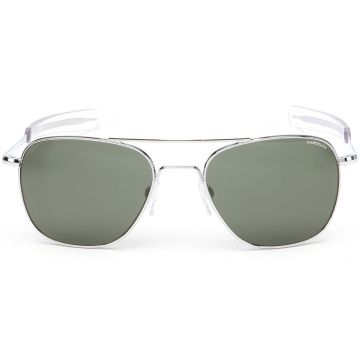 Randolph Engineering Aviator AF076 55mm Bright Chrome/AGX Glass AR -  Optilens.de 